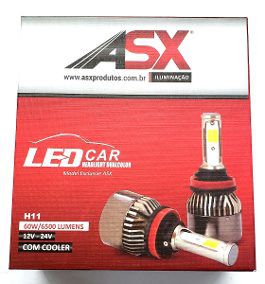 SUPER LED ASX DUAL COLOR H4,H7,H11,HB4 60W 6500 LUMENS