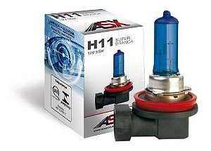 Lâmpadas Super Branca Asx  H11 4500k (par)