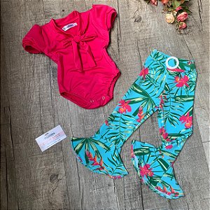 conjunto flare infantil