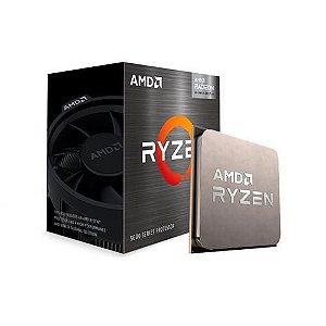 Processador AMD Ryzen 5 4600G, 3.7GHz (4.2GHz Turbo), 6-Core 12-Threads, Cache 11MB, AM4