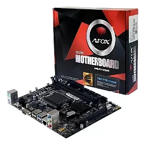 Placa Mãe AFox IH110D4-MA5-V2, Chipset H110, Intel LGA 1151, mATX, DDR4