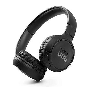 Fone de Ouvido Bluetooth JBL Tune 520BT, Drivers 33mm, Pure Bass, On-ear, Preto