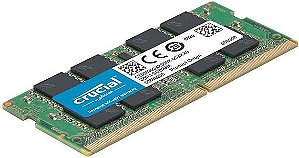 Memória RAM para Notebook Crucial, 8GB, 3200MHz, DDR4, CL22 - CT8G4SFRA32A