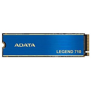 SSD Adata Legend 710, 512GB, M.2 NVMe 2280, Leitura 2400MB/s e Gravação 1800MB/s