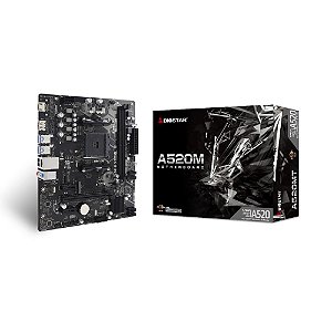 PLACA MAE BIOSTAR A520MT AM4 DDR4