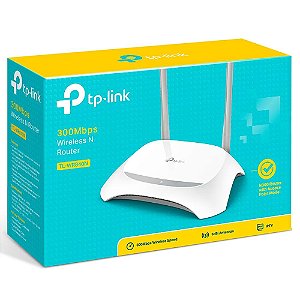 Roteador Fast TP-Link Wireless TL-WR840N W, 5 Portas, 300Mbps, IPTV, 2 Antenas, Branco