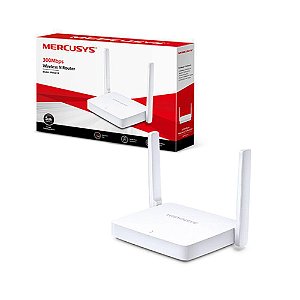 Roteador Mercusys Wireless MW301R, Single Band, 300Mbps, Fast, Branco
