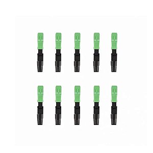 CONECTOR OPTICO T ROSCA SM SC/APC 10PC