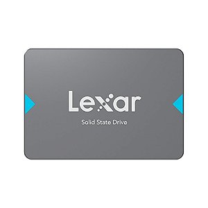 SSD SATA Lexar, 240GB, 2.5", Leitura 550MB/s, Cinza - LNQ100X240G-RNNNU