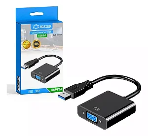 Conversor USB 3.0 Para VGA CO-12 LT-V30 - Lotus