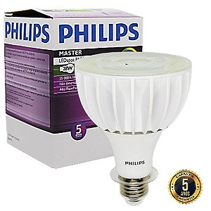 Lâmpada LED Philips 28W spot PAR30L Master Branco Morno 4000K