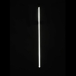 Tubo Chuva De Meteoro Snow Fall LED Branco Quente Individual 1 Metro Bivolt