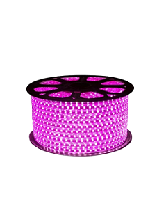 Mangueira Led Rosa 13mm - 36 Leds por metro 220V - Rolo de 100 metros