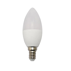 Lâmpada LED Vela 7W Branco frio E14 Bivolt