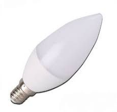 Lâmpada LED Vela 4W Branco Quente E14 Bivolt