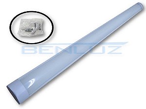 Luminária LED Linear de Sobrepor 40W Branco Frio 119cm