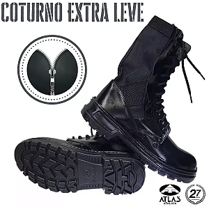 BOTA ATALAIA EXTRA LEVE Z PRETA