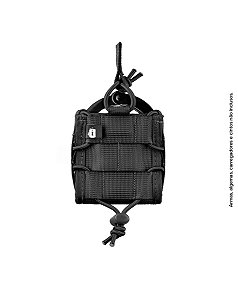 PORTA ALGEMA LOCKED INVICTUS PRETO