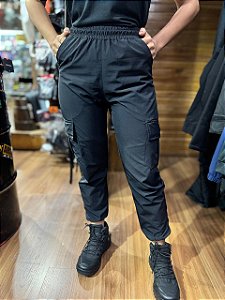 CALÇA FIT FEMININA PRETA