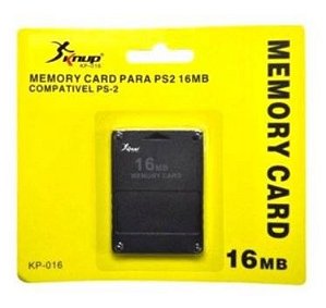 Memory Card 16MB Knup  para PS2 - KP-016