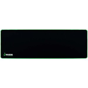 Mousepad Gamer Rise Mode Zero Speed Extra Grande 90x30cm Borda Costurada Verde RG-MP-06-ZG