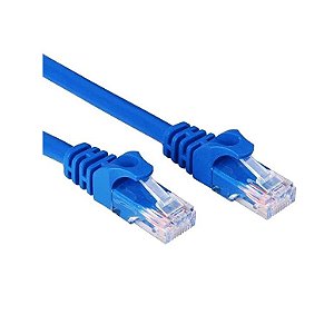 Cabo de Rede Cat.5E 50 Metros Gigabit 10/100/1000 Crimpado RJ45