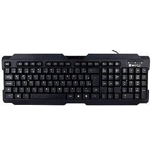 Teclado Hoopson Office USB Silencioso Anti-Respingo ABNT2 - TPC-063