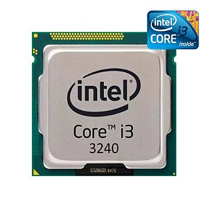 Processador Intel 3º Geração Core i3-3240 3.4Ghz (HD 2500) LGA 1155 2-Cores 4-Threads - OEM