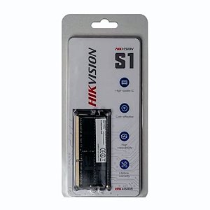 Memória para Notebook DDR4 8GB 3200Mhz Hikvision S1 - HKED4082CAB1G4ZB1/8