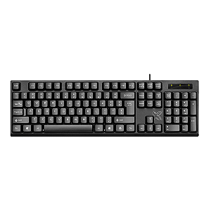 Teclado Maxprint Office, USB,  ABNT2, Preto - 60000140