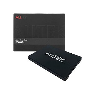 SSD Sata III 2,5" 256GB ALLTEK 3D NAND Leitura 570MB/s e Gravação 520MB/s -ATKSSD256