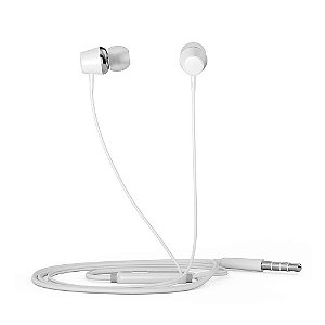 Fone de Ouvido HP com Microfone, Branco - DHE-7000