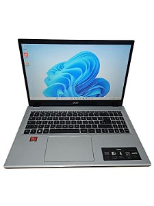 Notebook Acer Aspire 3 Ryzen 3-7320U (Radeon 610M), 4GB DDR5, NVMe 256GB, 15,6", Windows 11 - N23C3