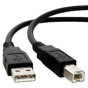 Cabo para Impressora 1,5 Metros USB AM/BM