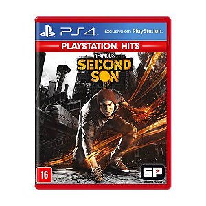 Jogo inFAMOUS: Second Son Playstation Hits PS4 Mídia Física