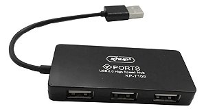 Hub USB 2.0  4 Portas T109 knup