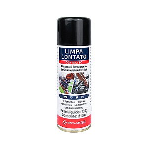 Limpa Contato Spray Contactec 130G / 210ML Implastec - PACT013012