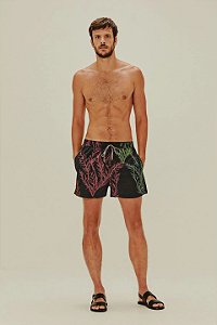 Short Cós Elástico Algas