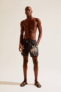 Short Cós Elástico Traçado