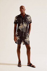 Camisa Manga Curta Traçado