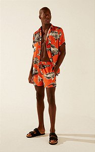 Short Curto Peixes