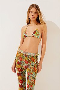 Calça Flare Frutas