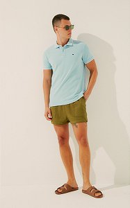 Camisa Polo Orquídea Lisa