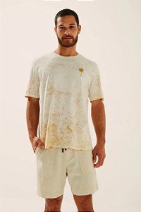 Camiseta Tie Dye Areia
