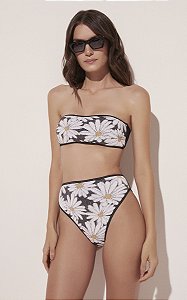 Biquíni Hot Pants Margaridas Paetê