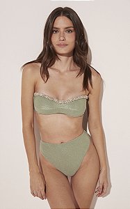 Biquíni Hot Pants Sálvia