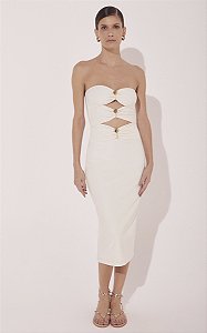 Vestido Midi Flor de Sal