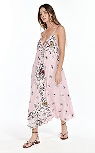 Vestido Thalia Flowers Navajo