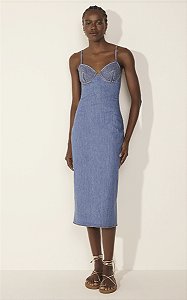Vestido Midi Denim