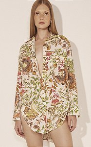 Camisa Manga Longa Floral Icaraí